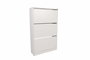 Hanah Home Zapatero Shc-530-Bb-1 Blanco con 3 Cajones